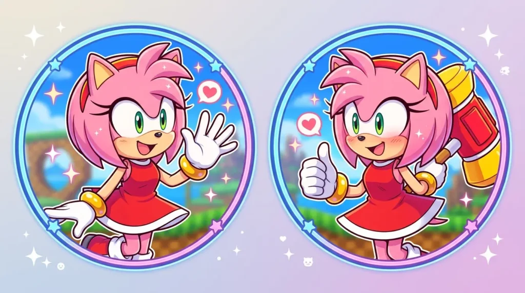 Amy Rose Matching PFPs