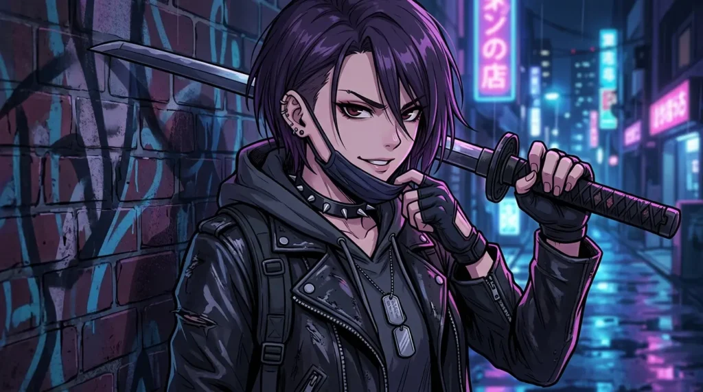 Badass Anime Girl PFP
