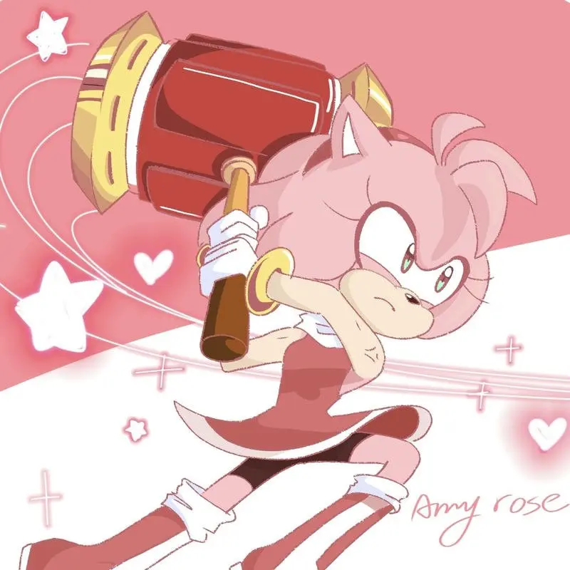 Amy Rose PFPhemed avatars