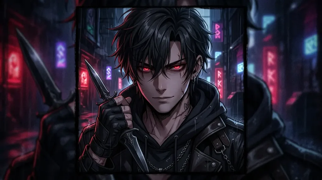 Dark & Edgy Anime Man PFPs