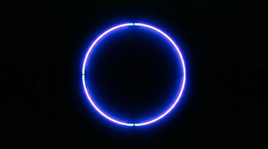 black neon pfp
