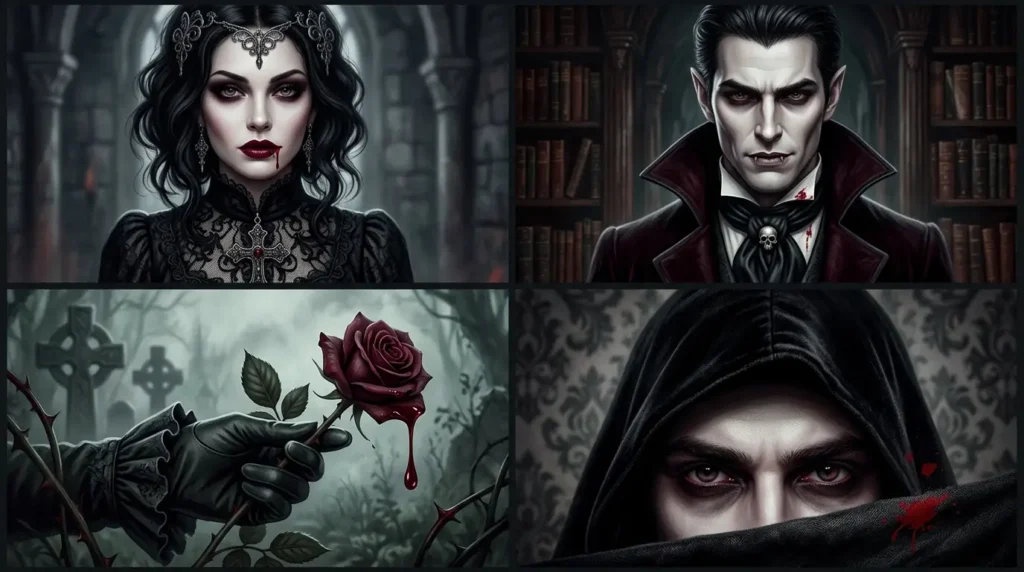 Vampire & Gothic Bloody PFPs