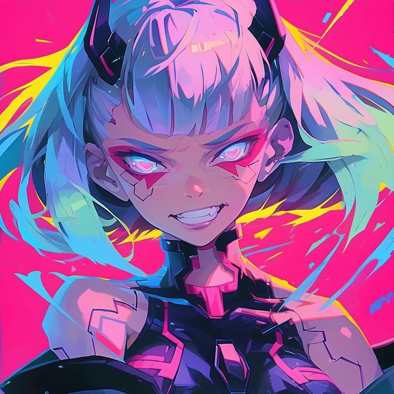Top 292+ Cyberpunk Anime PFP edgy neon aesthetic profile pics