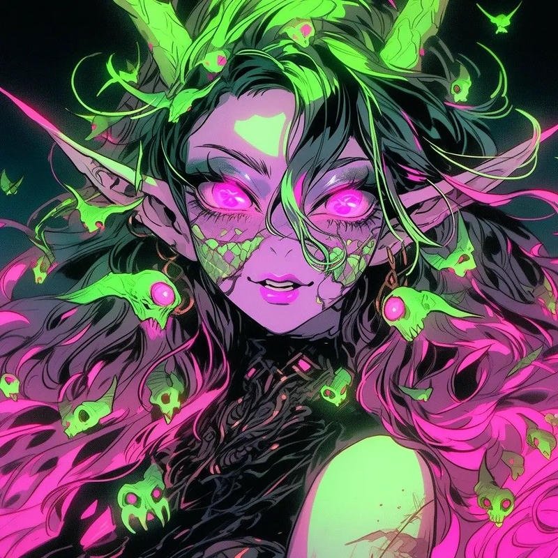 Top 292+ Cyberpunk Anime PFP edgy neon aesthetic profile pics