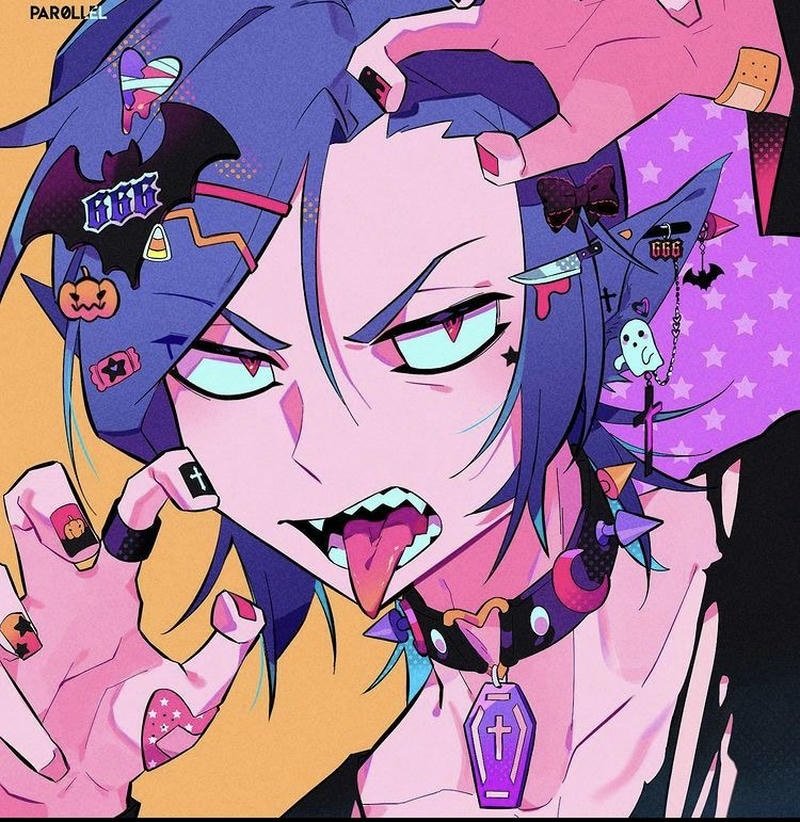 Top 292+ Cyberpunk Anime PFP edgy neon aesthetic profile pics