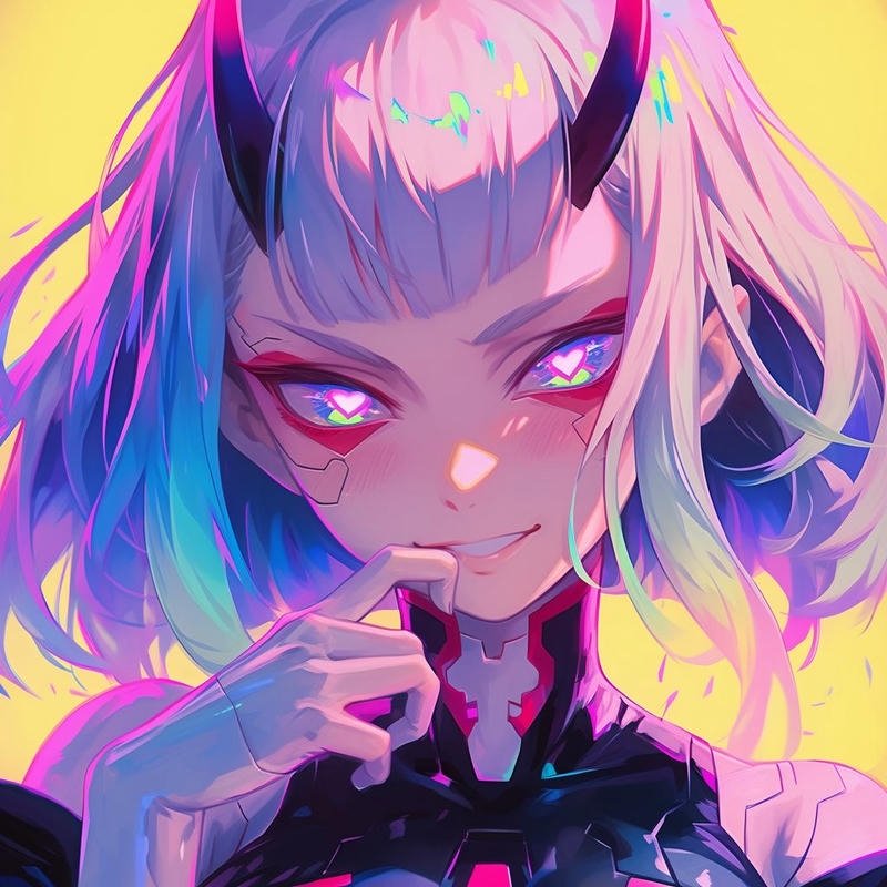 Top 292+ Cyberpunk Anime PFP edgy neon aesthetic profile pics