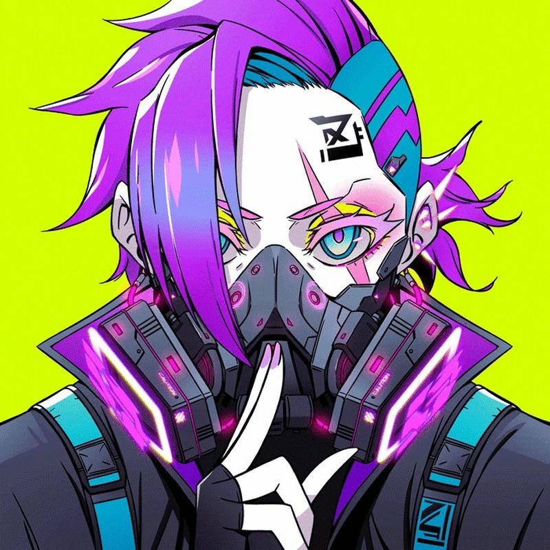 Top 292+ Cyberpunk Anime PFP edgy neon aesthetic profile pics