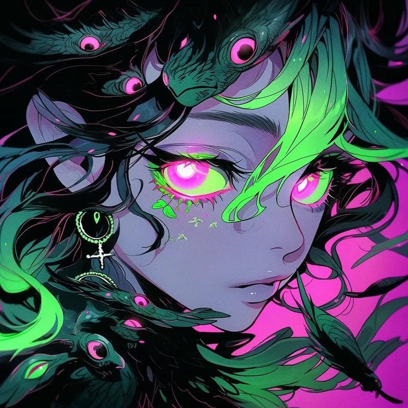 Top 292+ Cyberpunk Anime PFP edgy neon aesthetic profile pics