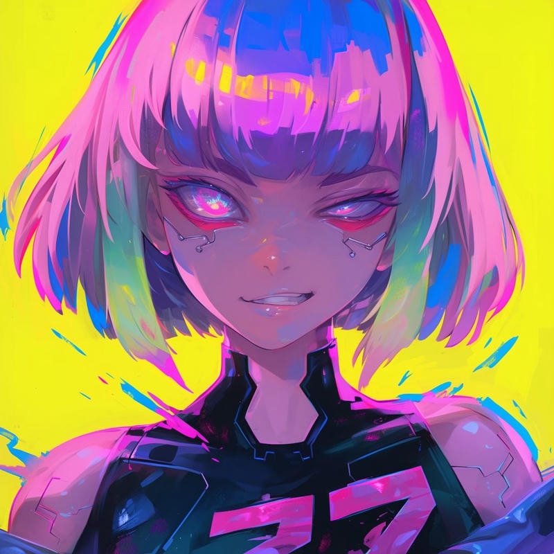 Top 292+ Cyberpunk Anime PFP edgy neon aesthetic profile pics