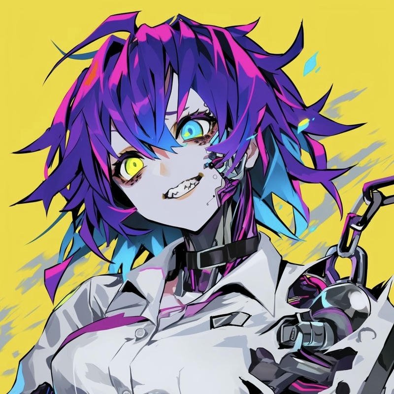 Top 292+ Cyberpunk Anime PFP edgy neon aesthetic profile pics