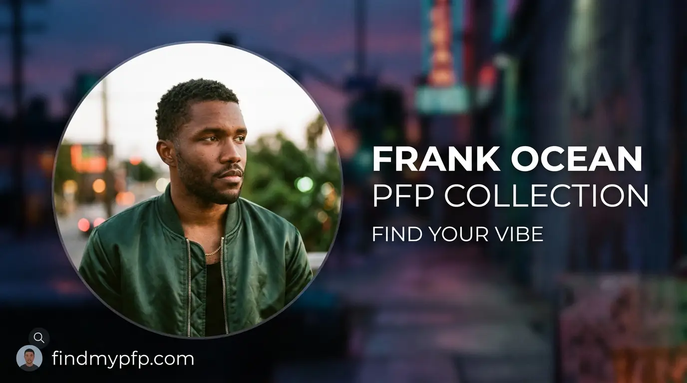 Frank Ocean PFP: The 2026 Guide to Getting the Aesthetic Right