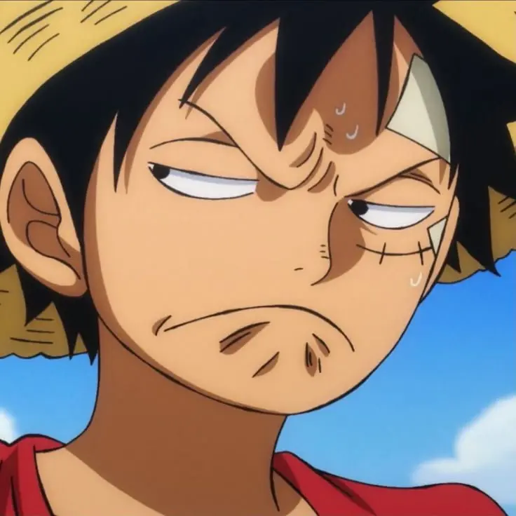 Luffy serious pfp