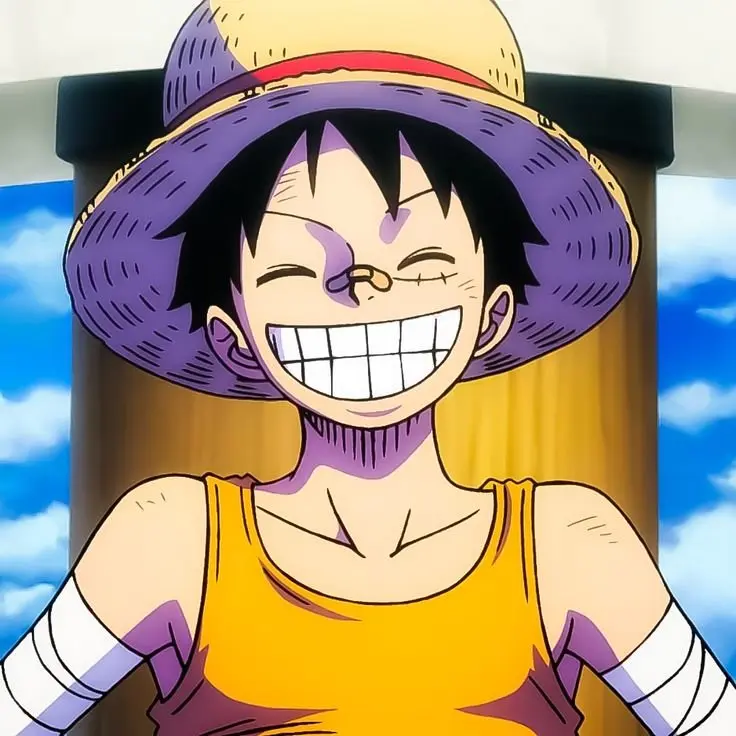 Luffy smiling pfp