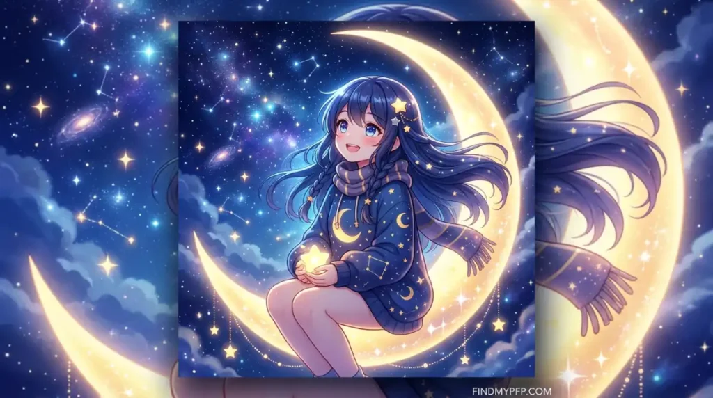 Moon PFP Anime