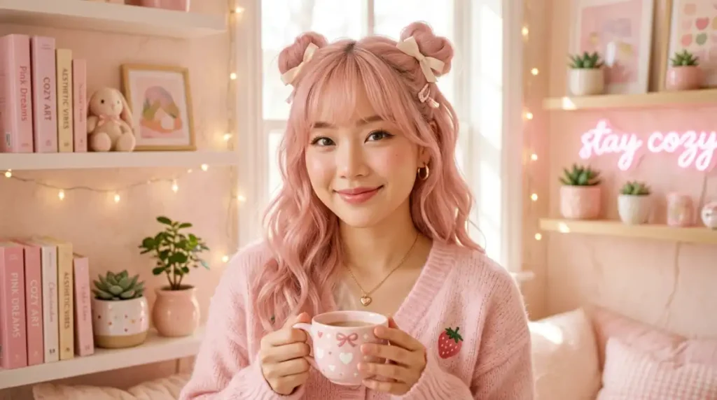 Aesthetic Cute Pink PFP Pinterest