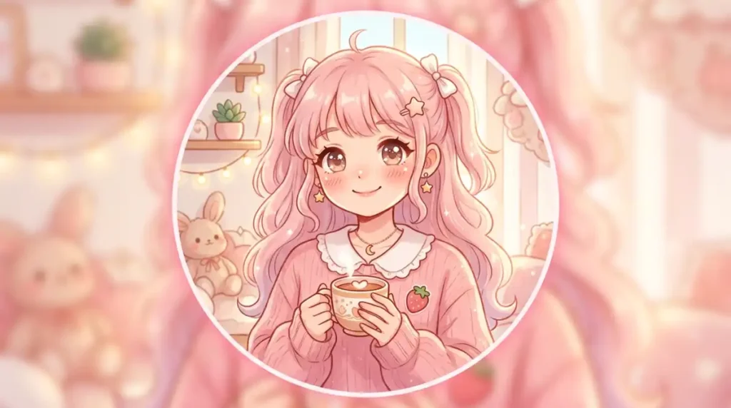 Aesthetic Cute Pink PFP Discord