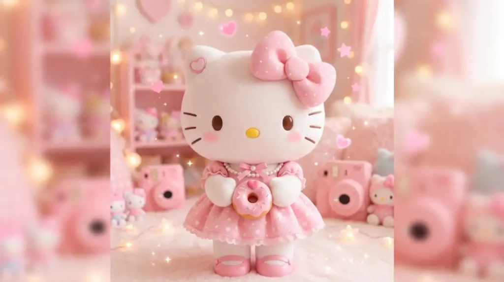 Aesthetic Pink PFP Hello Kitty