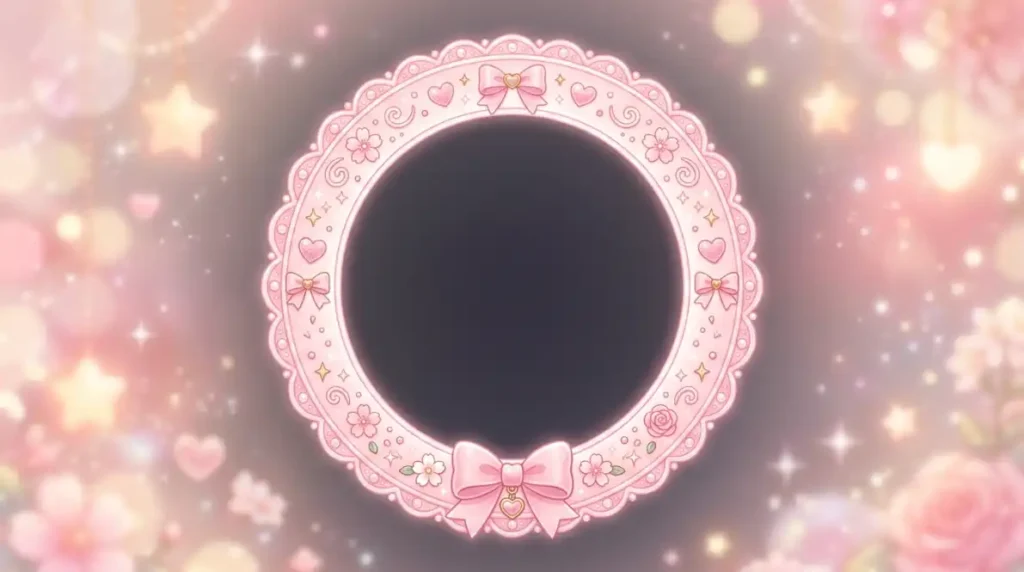 Aesthetic Cute Pink PFP Border