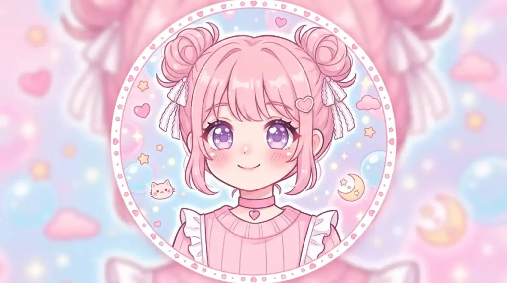 Aesthetic Kawaii Pink PFP