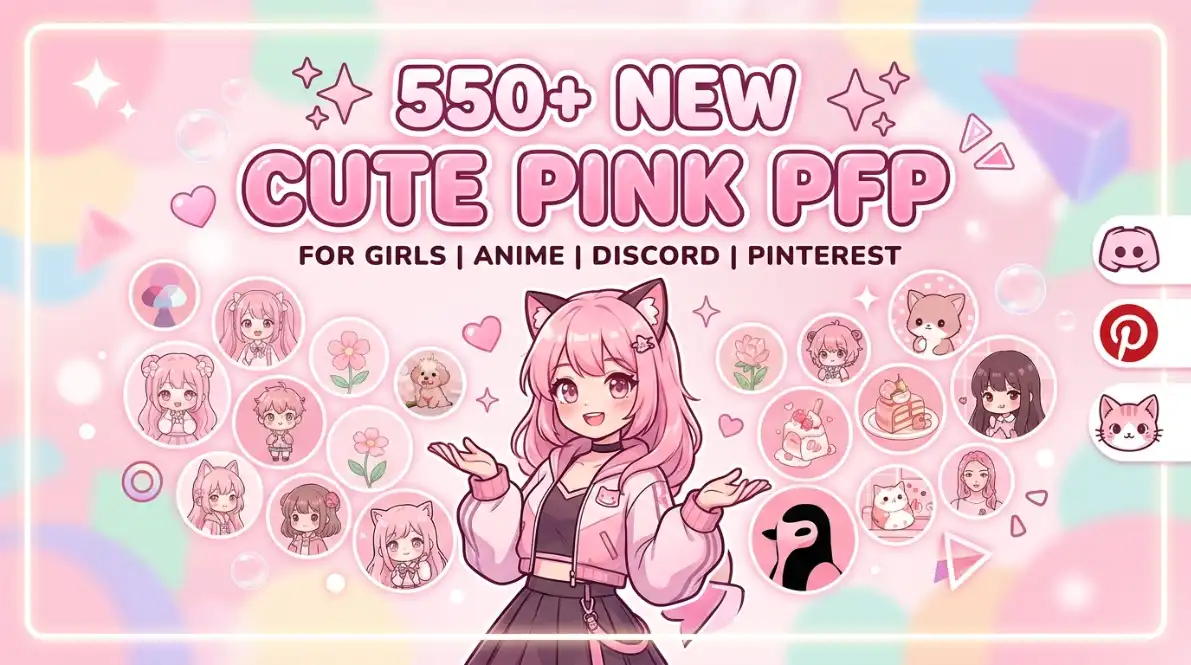 New Cute Pink PFP