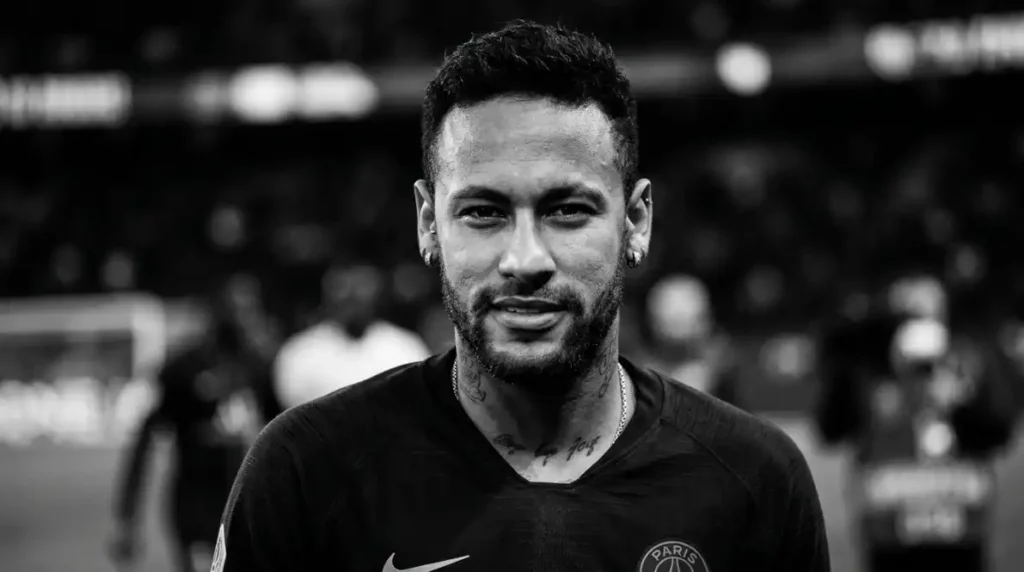 Neymar PFP Black And White