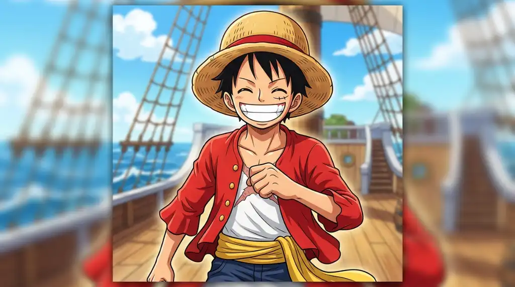 Luffy smiling pfp