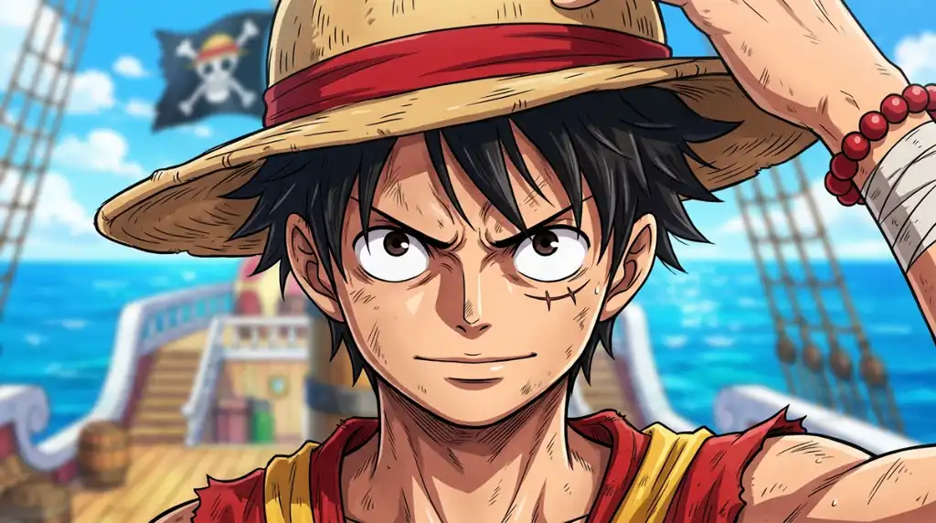 Luffy close-up pfp