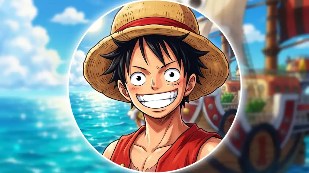 Luffy close-up pfp