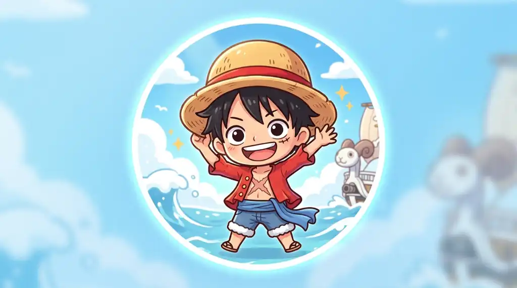 Luffy PFP Chibi