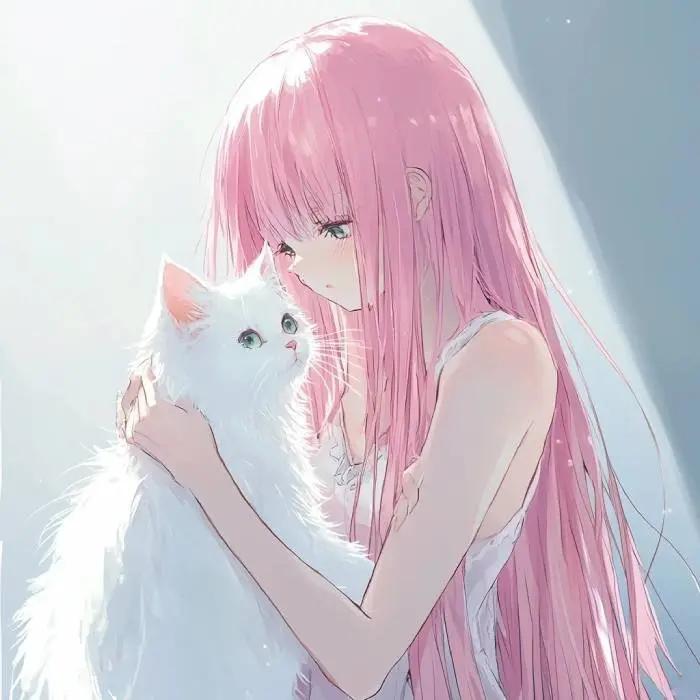 Aesthetic Minimal Pink PFP