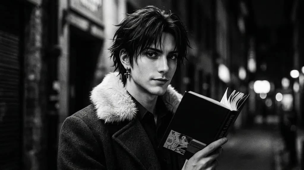 Chrollo PFP Black And White