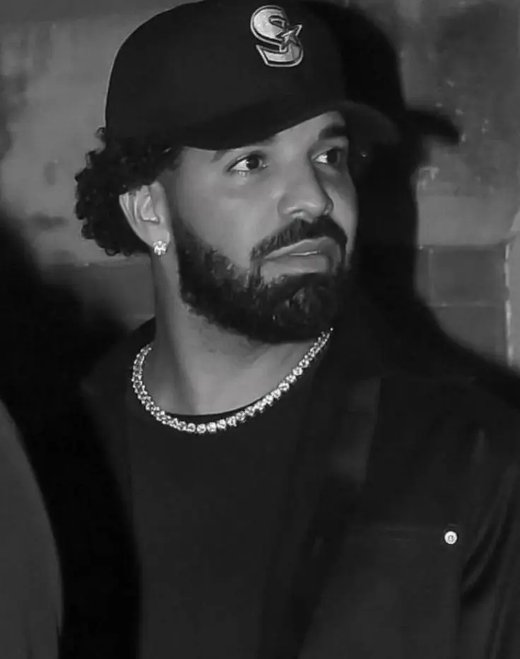 Drake PFP Black And White