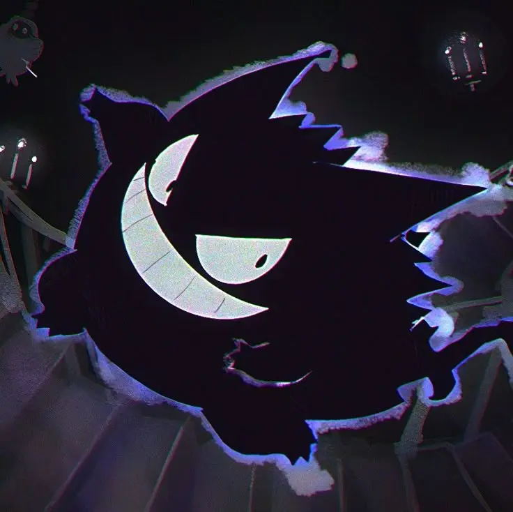 Gengar PFP Dark