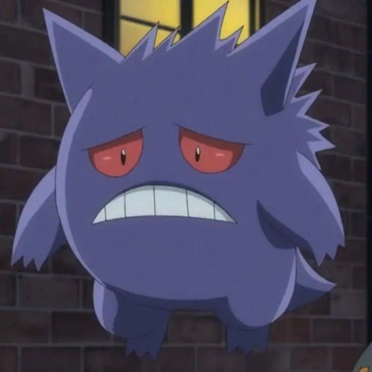 Gengar PFP Sad