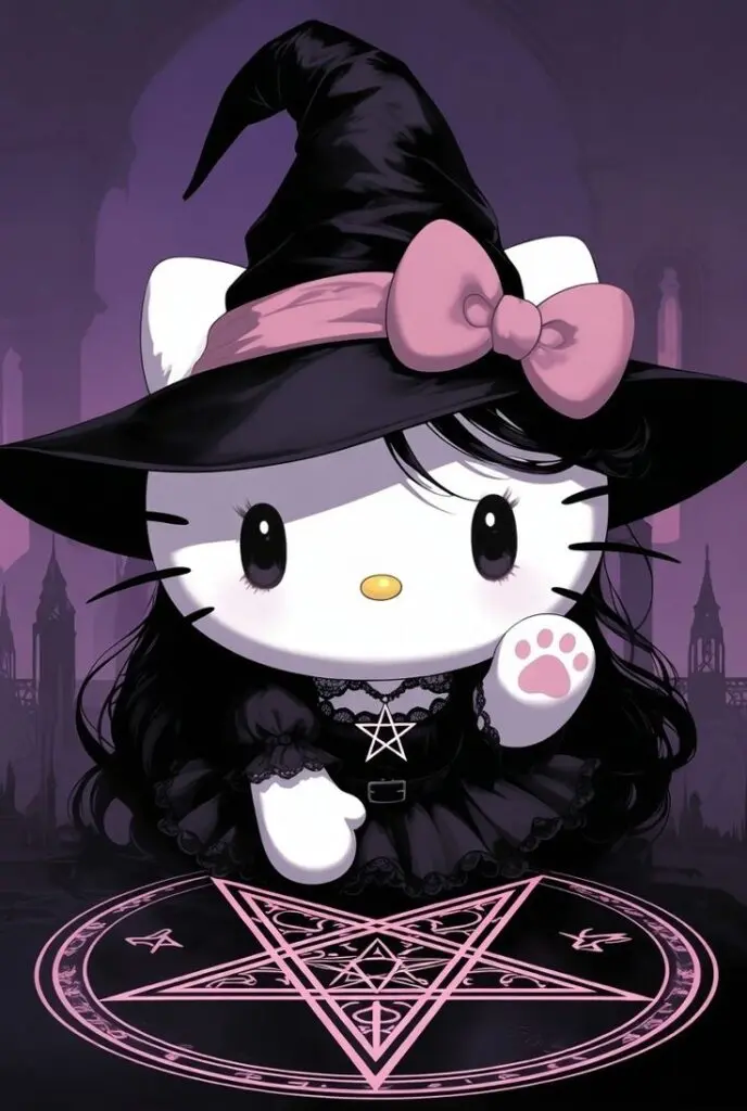 Hello Kitty Dark PFP