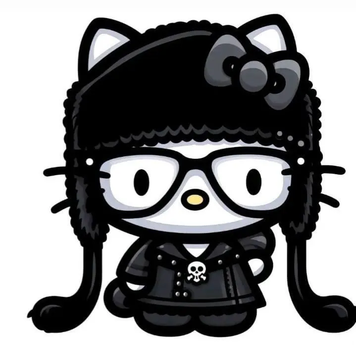 Hello Kitty PFP Black