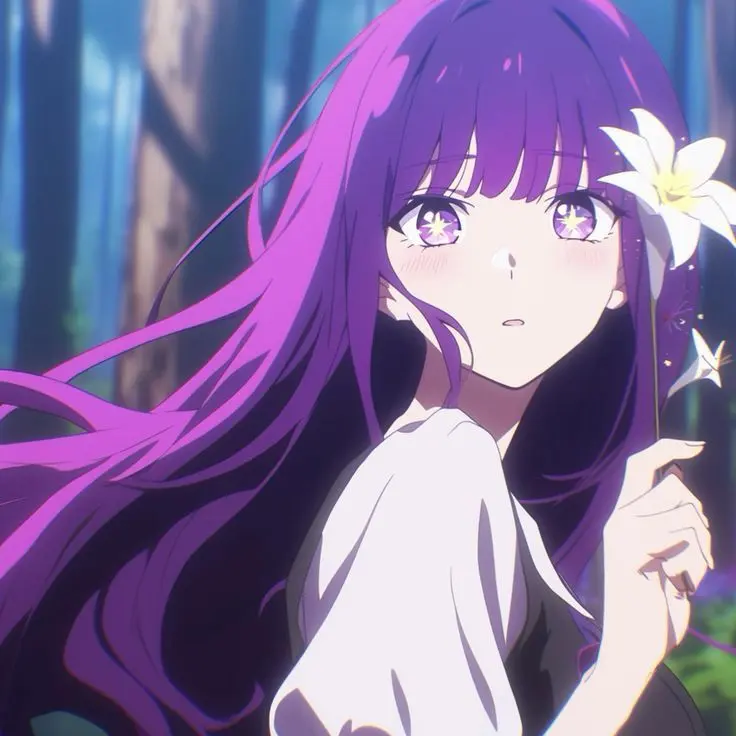 Purple PFP Anime