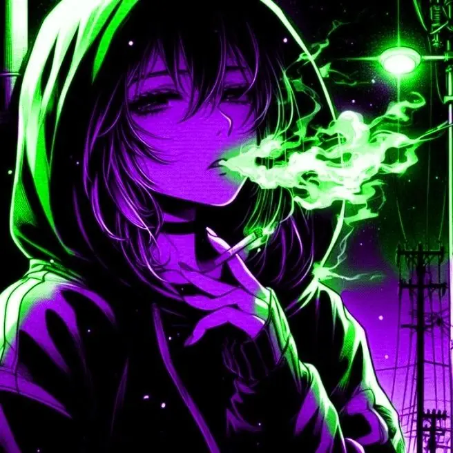 Green and Purple PFP