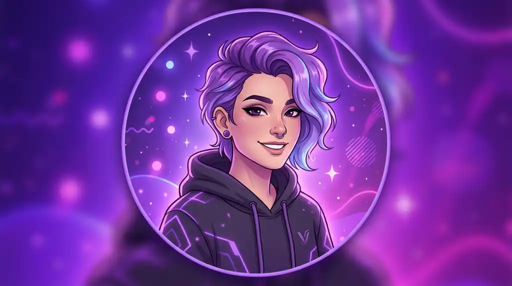 Purple PFP TikTok