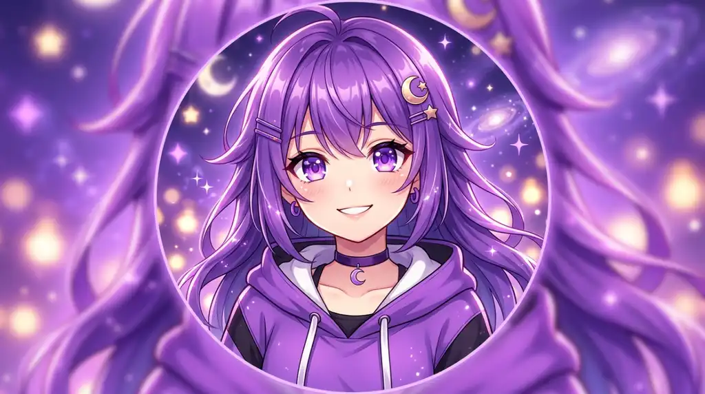 Purple PFP Anime