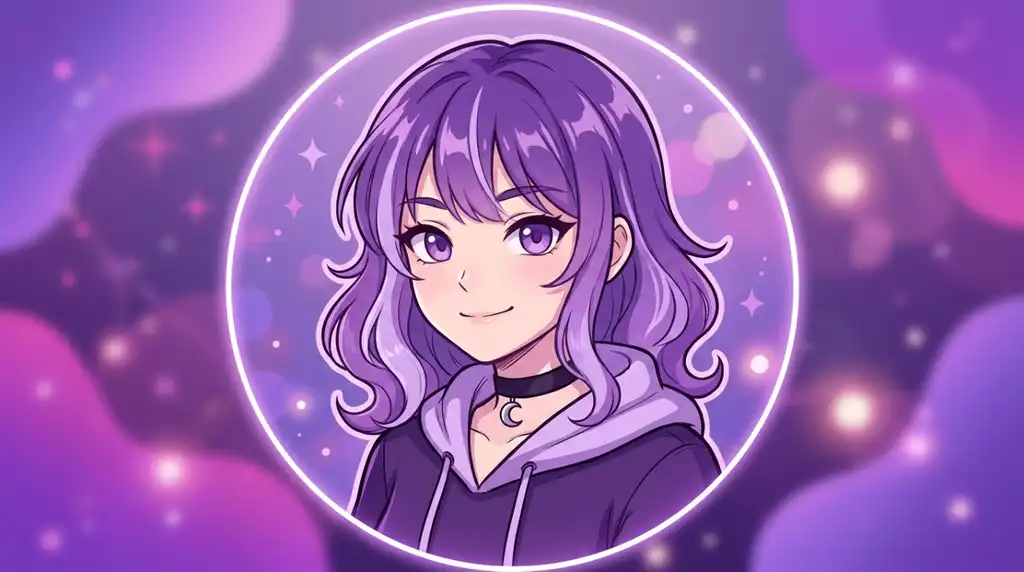 Purple PFP Anime