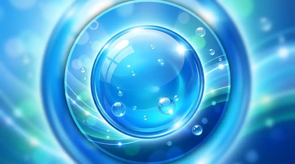 Frutiger Aero Blue Bubble PFP
