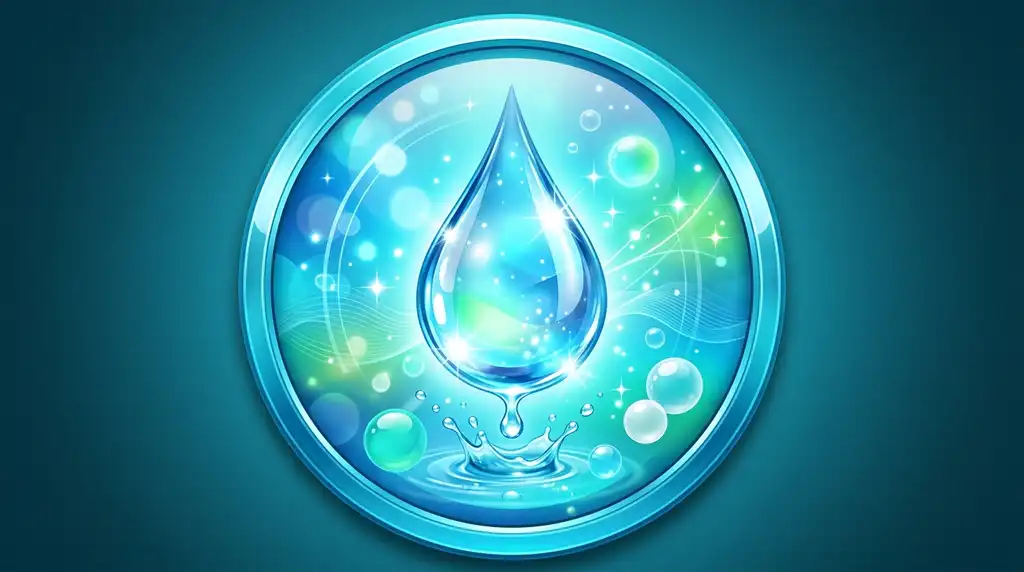 Frutiger Aero Water Drop PFP
