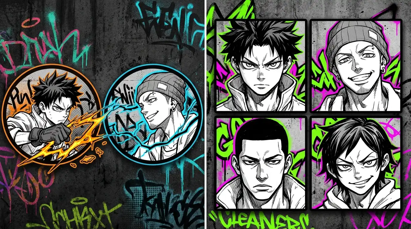 Gachiakuta Matching PFP for Duos and Groups