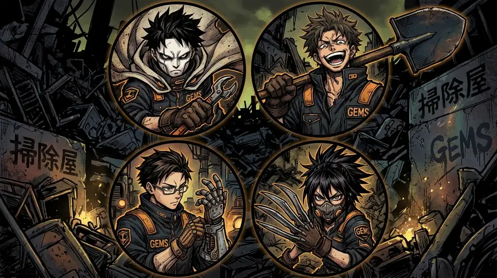 Gachiakuta Matching PFP for Duos and Groups
