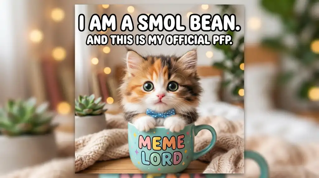 Cute Cat PFP Meme
