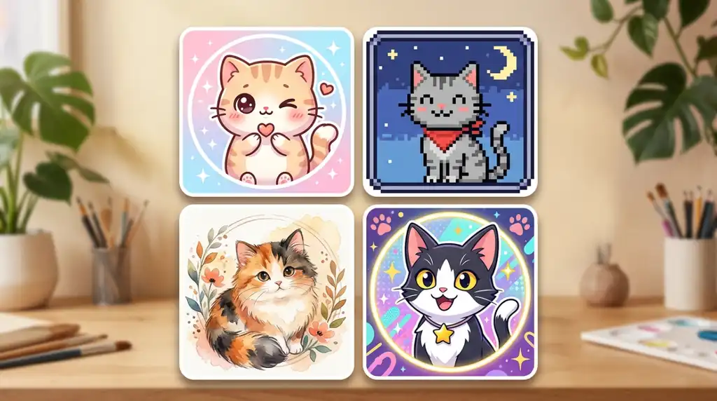 Cute Cat PFP For Discord