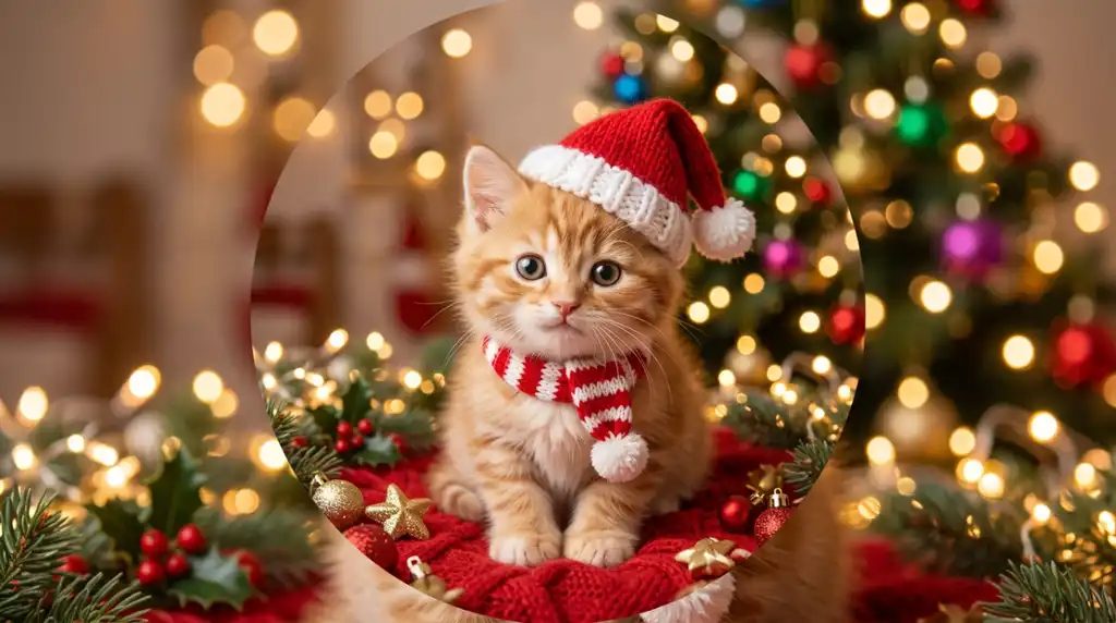 Cute Cat PFP Christmas