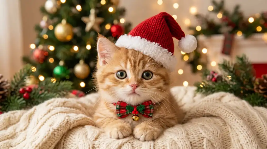 Cute Cat PFP Christmas