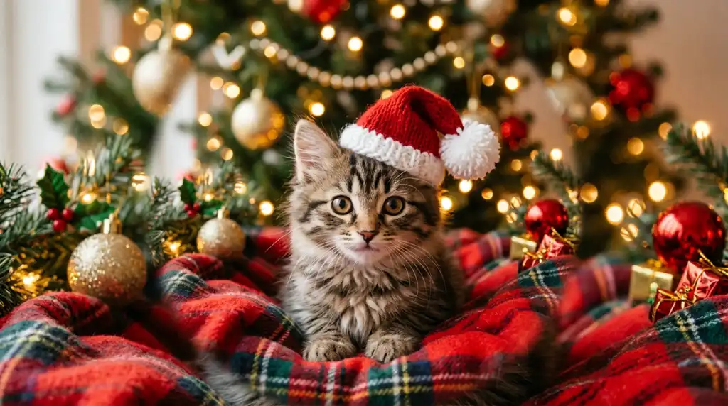 Cute Cat PFP Christmas